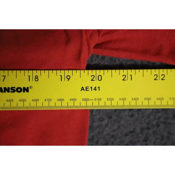 Vintage L.L. Bean Outdoor Button Up Shirt Men M Red Spread Collared Short Sleeve - Picture 6 of 8